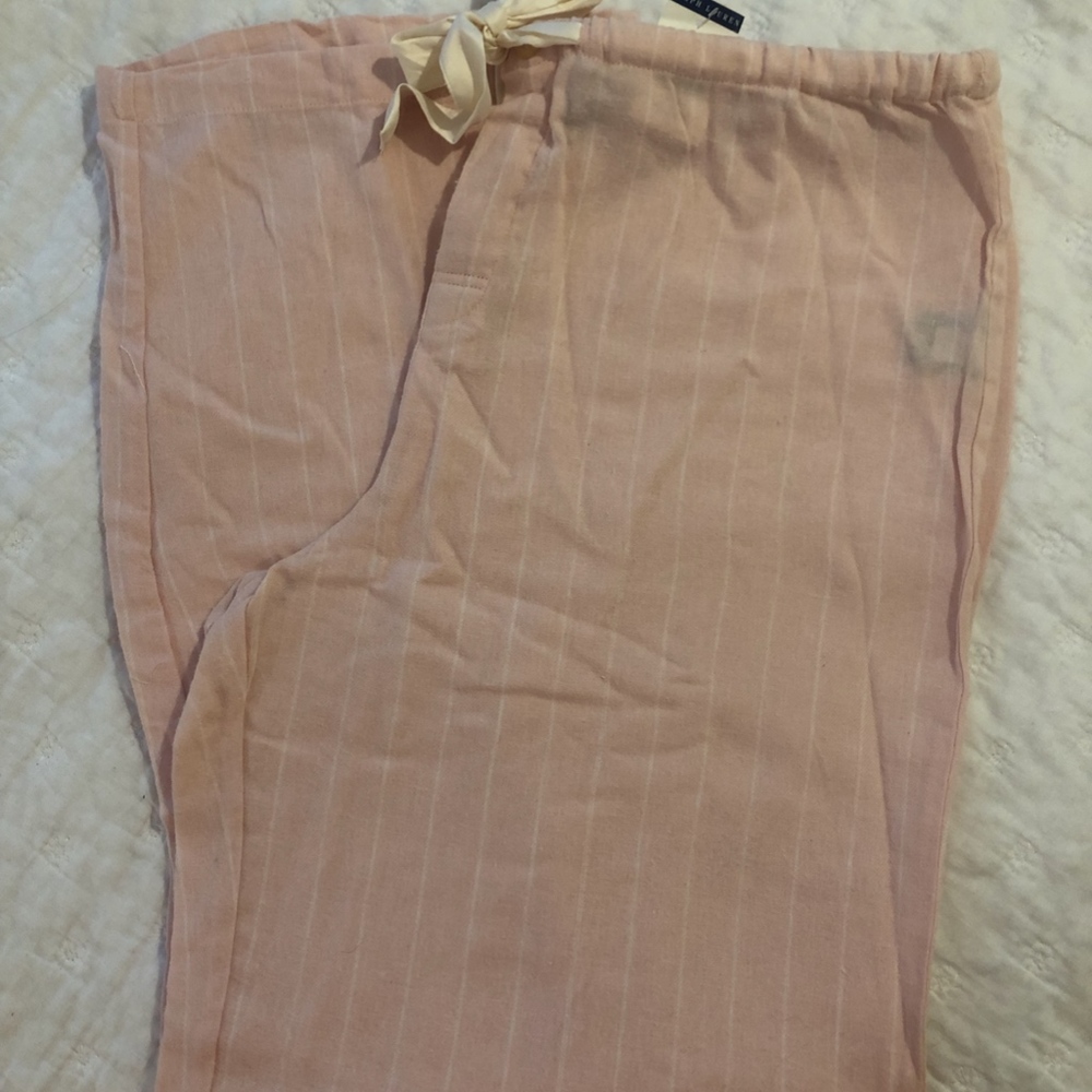 Ralph Lauren pink stripe pj pajama lounge pants XL